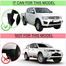 2pcs Front Fender Flares for Mitsubishi Triton 2006-2014 MN ML GLX GLX-R Wheel Arch Dual Cab
