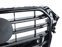 Gloss Black S4 Style Front Bumper Grille For Audi A4 S4 B8.5 2013–2016