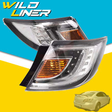Pair LH+RH Outer Tail Light Rear Lamp Clear For Mazda 6 GH 2007~2010 Sedan/Hatch