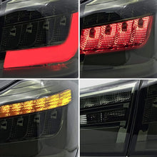 Pair For Mitsubishi ASX 2012-2018 Smoked LED Tail Lights Rear Brake Reverse Lamps L+R