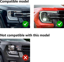 Tail Light Headlight Covers Trim Combo For Ford Ranger Raptor Next Gen 2022-2025