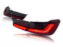 Smoked/Red LED Sequential Tail Lights For BMW 3 Series G20 M3 G80 2019-2022
