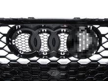 RS4 Style Honeycomb Front Bumper Grille For Audi A4 S4 B9 2017–2019