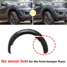Fender Flares Matt Black Wheel Arch Widen 28mm For Ford Ranger PX2 MK3 2015-2022