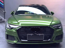 RS6 Style Honeycomb Front Bumper Grill for Audi A6 C8 S6 2019-2023 fg254