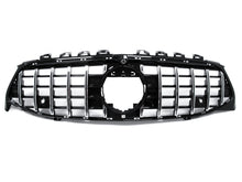 Black/Silver GTR Style Front Grill Grille for Mercedes CLA C118 CLA180 CLA200 CLA250 CLA35 2020-2023 fg141