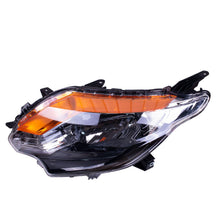 Pair LH+RH Black Headlight Lamps for Mitsubishi Triton MQ GLX 2015-2018 Ute
