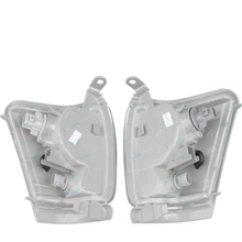 Clear Corner Indicator Blinker Park Lights Pair for Toyota Hilux 1997-2001