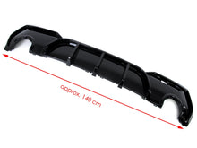 Gloss Black Rear Bumper Diffuser For BMW 4 Series G22 G23 Coupe M-Sport 2021-2023 di159
