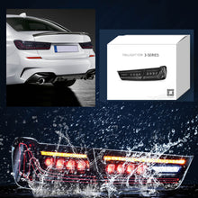 FULL LED Smoked Tail Lights Fit BMW 3 Series G20 M3 2019-2022 Sequential