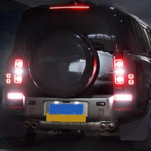 Pair LED Rear Bumper Brake Lights For Land Rover Defender 90 110 130 L663 2020-2024
