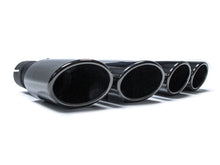 Pair 60mm Inlet Dual Exhaust Muffler Tips For Audi A4 B8 B9 A5 A6 A7 Q5