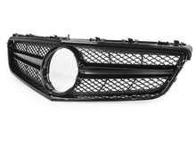 Gloss Black Mesh Front Grille For Mercedes-Benz E-Class W207 Coupe C207 2010–2013 PRE-LCI