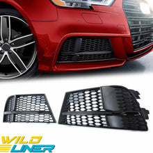 Pair Front Bumper Fog Light Covers For Audi A3 8V Non-S-Line 2017-2020