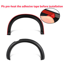 6x Slim Fender Flares Matte Black Guard For Ford Ranger PX3 MK3 2019-2022 Wildtrak