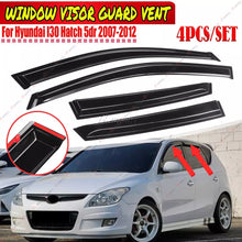 Weathershields Window Visors For Hyundai I30 Hatch FD Series 2007-2012
