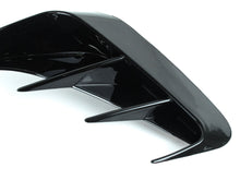 Gloss Black Rear Bumper Side Vent Splitter for BMW 3-Series G20 m340i 330i M-Sport 2019-2022