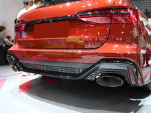 Upgrade Twin Exhaust Muffler Tips For Audi S3 S4 S5 S6 RS Look Gloss Black