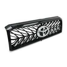 Gloss Black Front Grille for Toyota Landcruiser 76 78 79 Series 2007-2015