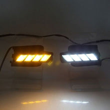 LED Daytime Running Fog Lights DRL For Toyota Land Cruiser Prado FJ120 2003-2009
