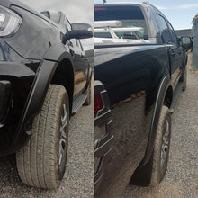6x Slim Fender Flares Matte Black Guard For Ford Ranger PX3 MK3 2019-2022 Wildtrak