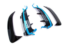Gloss Black Rear Bumper Side Air Vents For Mercedes W177 Hatchback A35 A45 AMG 2019-2023