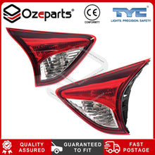Pair LH+RH Rear Inner Tail Light TailGate Rear Lamp For Mazda CX-5 CX5 KE 12~17