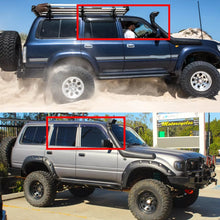 Weather Shields Weathershields for Toyota LAND CRUISER 80 Series 1992-1997 4pc