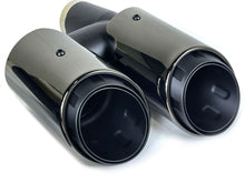 S4 Style Black Exhaust Tips Tail Pipes for 2010-2013 Porsche Panamera 970
