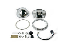 5.75" Headlight Housing Bucket Mount Bracket Fit For Harley Sportster XL883 1200 Chrome