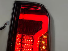Sequential Smoked Black LED Rear Tail Light Brake Lamp For Nissan Navara D40 2005-2016