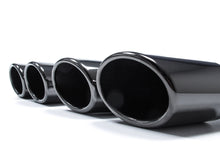 Glossy Black Rear Diffuser Exhaust tips For Audi A4 B9 Sedan Non-Sline 2017 2018 2019 di153