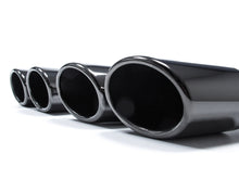 Pair 60mm Inlet Dual Exhaust Muffler Tips For Audi A4 B8 B9 A5 A6 A7 Q5