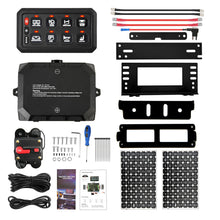 8 Gang Switch Panel LED Light Relay Circuit Control Box Car Boat Marine 12V 24V
