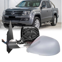 Prime Grey LH Left Hand Passenger Side Electric Door Mirror For VW Amarok 2010-2013 (WITHOUT Radio / Antenna Function)