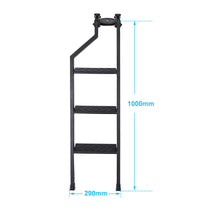 360° Rotated Foldable Tailgate Ladder Step For Toyota Hilux N70 N80 SR5 Ford Ranger Wildtrak Raptor