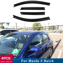 Premium Weathershields for Mazda 3 BK series hatch 5D 04-09 Weather Shields