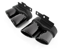 Carbon Fiber Look Rear Diffuser + Black Exhaust tips For Audi A7 4K8 Sedan Sline 2019-2023 di154