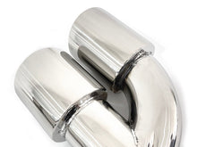 UNIVERSAL 70mm Inlet Chrome Exhaust Tips for Audi Mercedes BMW