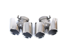 Chrome Sport Exhaust Tips Pipe for Porsche 911 Carrera 991.2 NON-PSE 2017 2018 2019