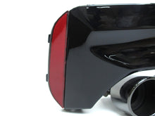 For 2017-2023 BMW G30 5 Series 540i M-Sport Gloss Black Rear Diffuser M5 Style w/ Twin Exhaust Tips