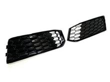For 2017 2018 2019 Audi A4 B9 S-line S4 Fog Light Grille Honeycomb Mesh Grill Cover Left+Right