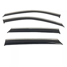Chromed Weather Shields for MG HS 2019-2023 Tinted Weathershields Window Visors