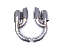 Chrome Exhaust Tips Tail Pipes for 2014-2017 Porsche Cayenne V6 V8