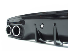 C43 AMG Style Rear Diffuser + Silver Exhaust Tips For Mercedes C-Class W205 Sedan C300 C43 AMG 2015-2021