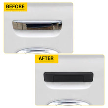 Keyless Rear Tailgate Handle Cover Trim for Ford Ranger PX MK 2012-2014 Black