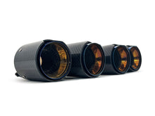 62mm Inlet Carbon Fiber Exhaust Tips Tailpipe Universal