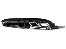 C63 AMG Style Rear Diffuser + Chrome Tips For Mercedes C205/A205 Coupe Convertible AMG 2015-2021