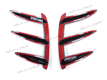 Gloss Black Rear Side Air Vent Bodykits for Mercedes W176 A200 A250 A45 AMG 2013-2018