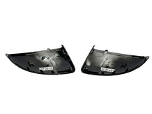 Glossy Black Mirror Cover Caps For Audi MK3 8S TT TTS TTRS R8 15+ W/ Lane Assist